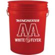AA WHITE FLYER 5-GALLON RANGE BUCKET RED