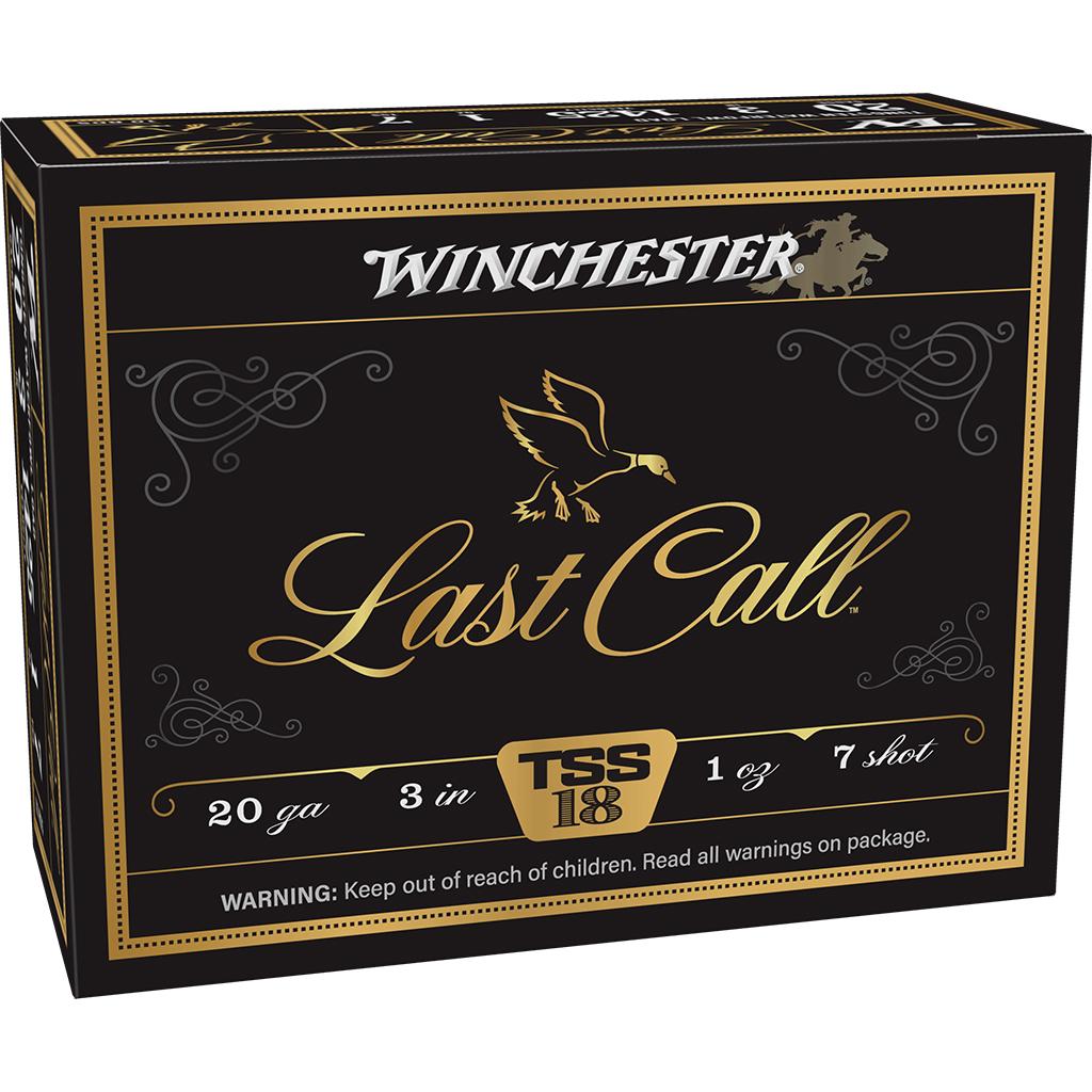 Winchester Last Call Waterfowl TSS Shotshells 20GA 3" 1OZ 1425FPS #7 10/Ct