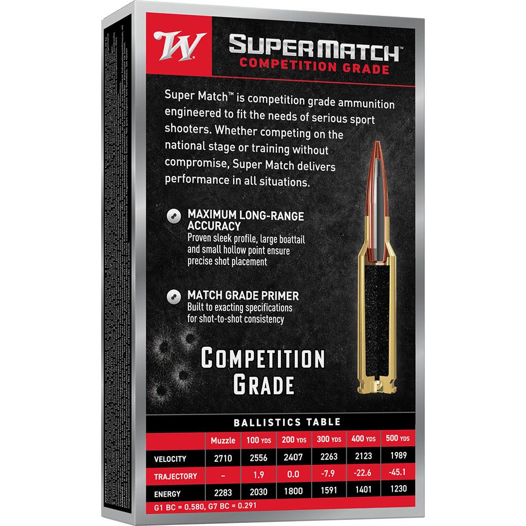 Winchester Super Match SM65CM 6.5CREED 140GR BTHP 20/10 - View 3