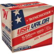 Winchester USA Valor M855 5.56mm Green Tip FMJ (62 Grain) Ammunition, 125 Rounds