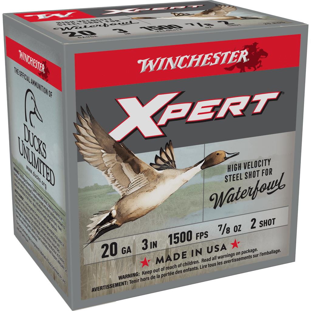 Winchester WEX2032 20 Gauge 3 in 7/8 oz 2 Shot 1500 fps Shotshells - Winchester - 20 Gauge