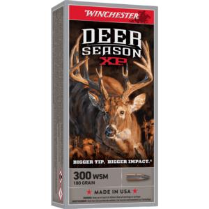 Winchester Deer Season XP Rifle Ammunition .300 WSM 180gr PT 2900 fps 20/ct