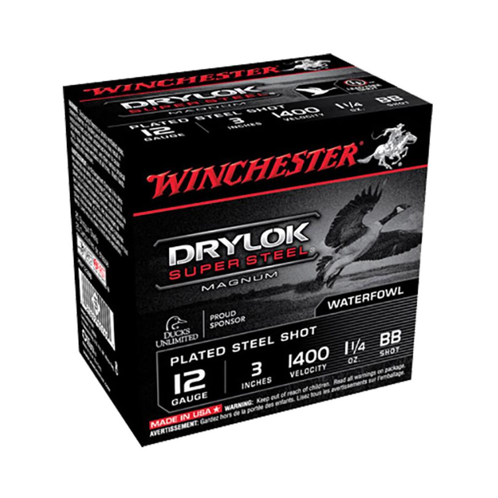 Winchester Drylok Super Steel Magnum Shotshells 3" 1-1/4 oz 1400 fps #BB 1-img-1