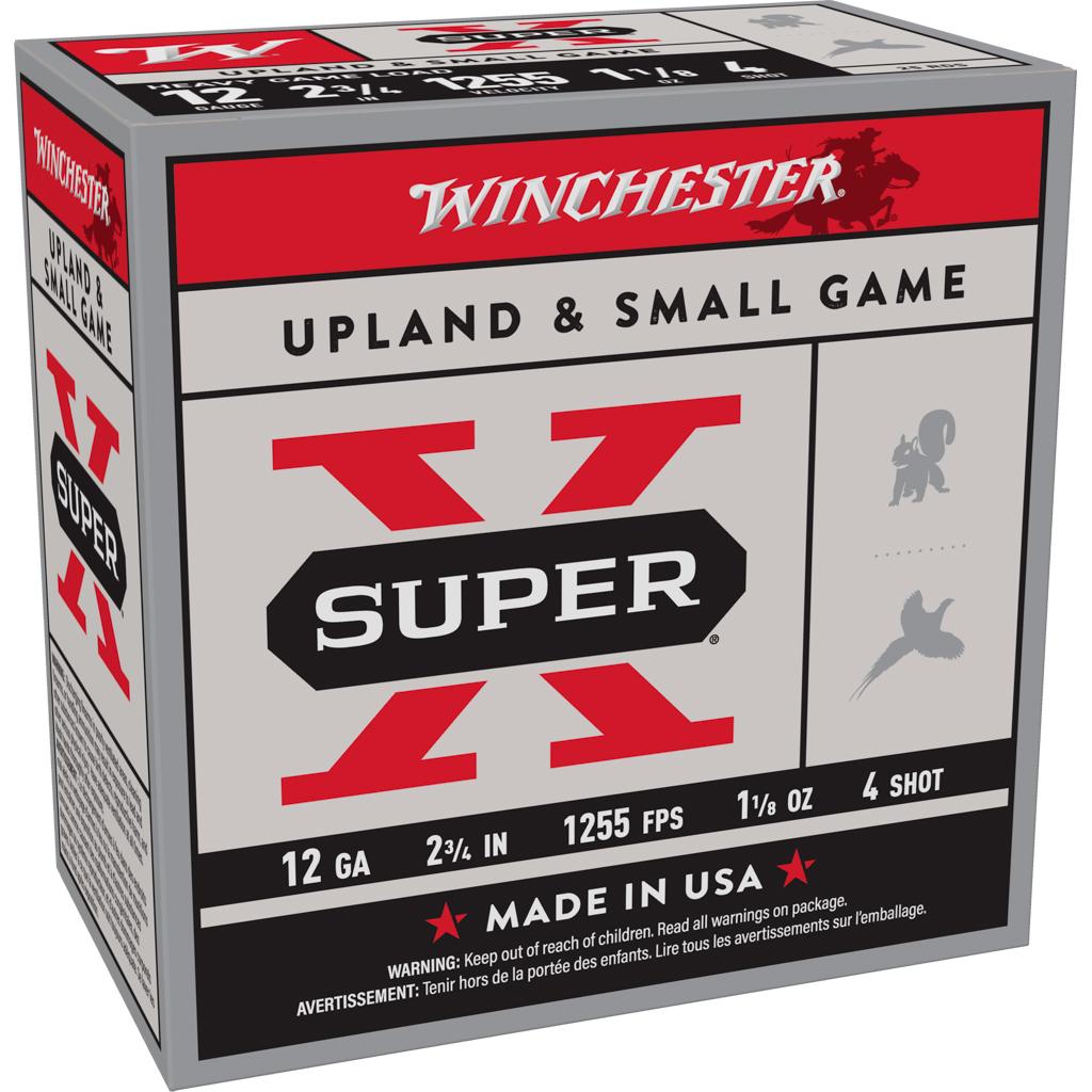 Winchester XU12H4 12 Gauge 2.75 in 1 1/8 oz 4 Shot 1255 fps Ammo - Winchester - 12 Gauge
