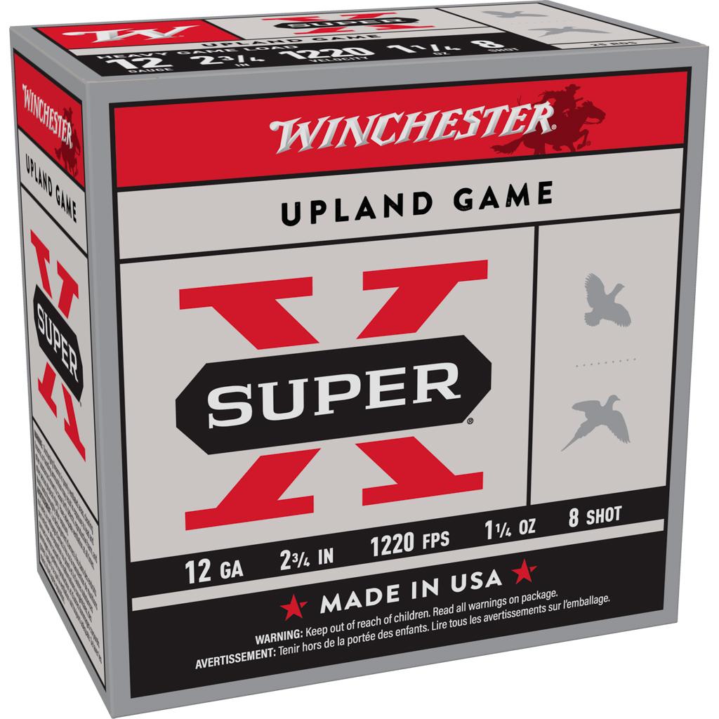 Winchester Ammo Xu12sp8 Super X Heavy Game Load 12Gauge 2.75" 1 1/4Oz 8Shot - Winchester - 12 Gauge