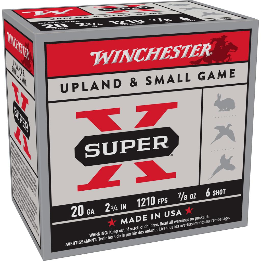 Winchester Ammo XU206 Super X Game Load 20Gauge 2.75" 7/8oz 6Shot 25... - Winchester - 20GA