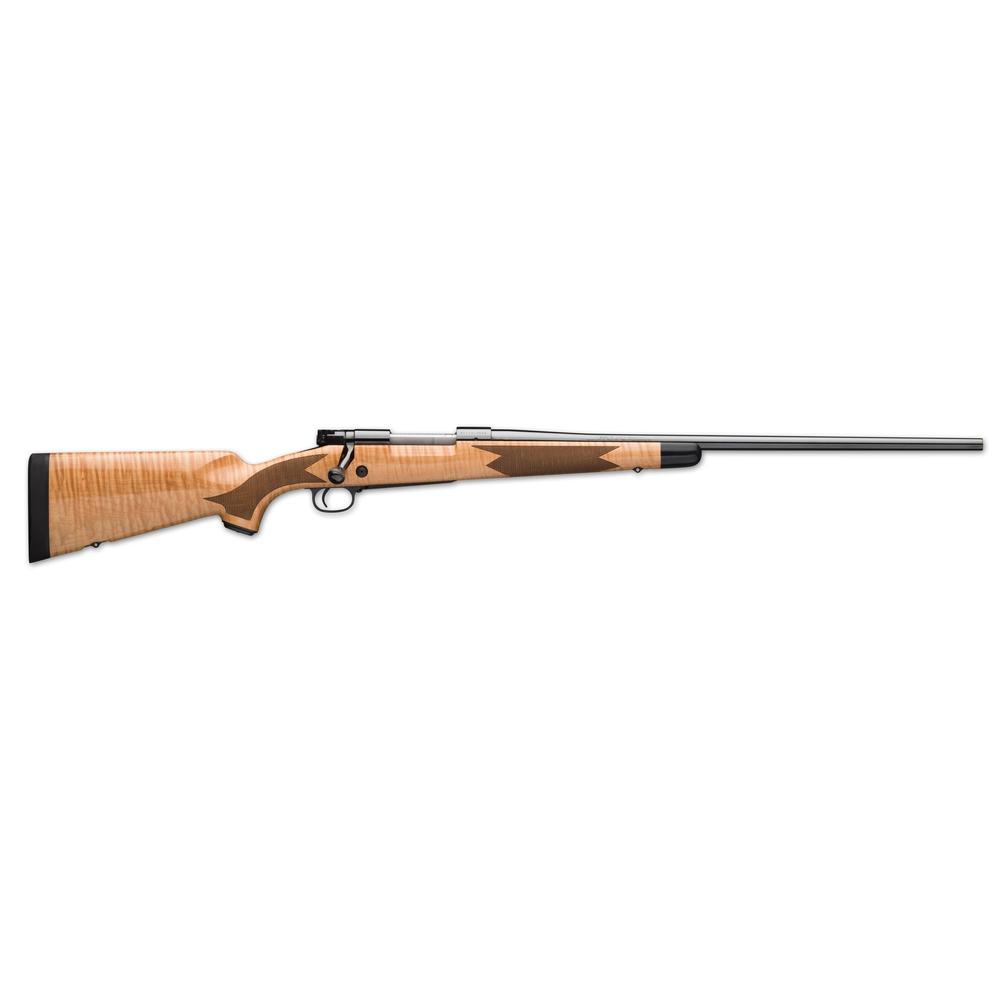Winchester Model 70 Super Grade Maple 6.8 Western Rifle 3rd Magazine 24" Barrel Wood