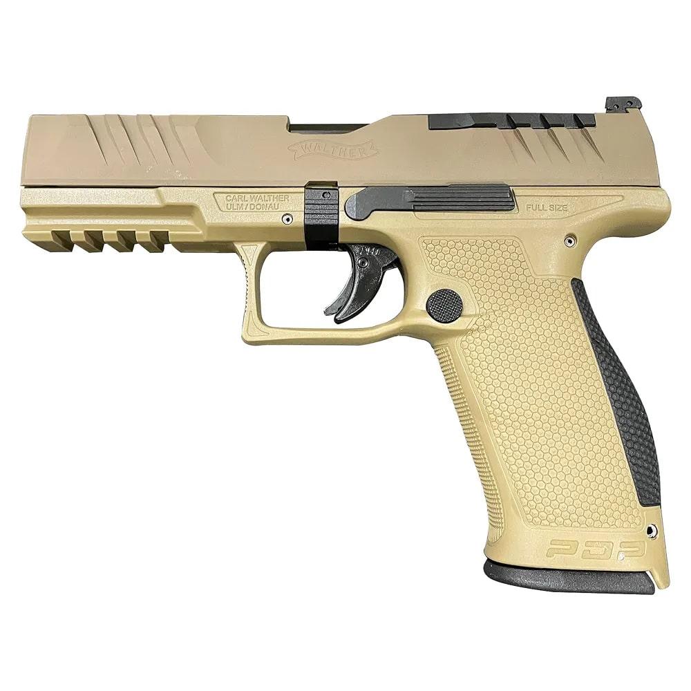 Walther PDP FDE Full Size Handgun 9mm Luger 18rd Magazines(2) 4.5" barrel-img-0