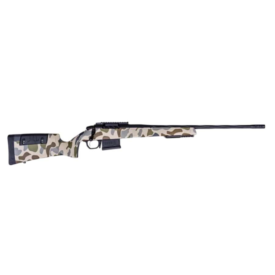 Weatherby 3WRHS65CMR4B Rifle 6.5 Creedmoor 5+1 HUSH Camo 22" Barrel