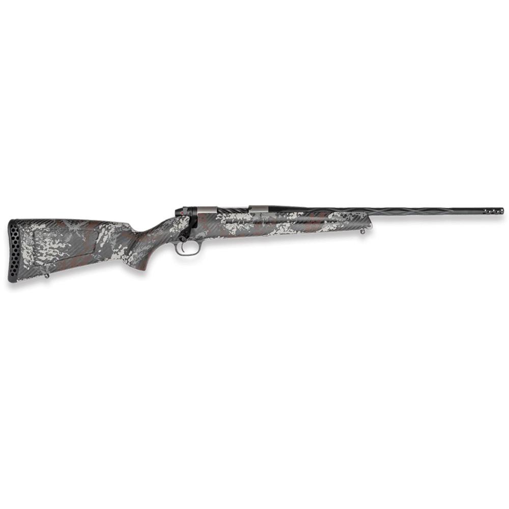 Weatherby Mark V Backcountry Capra Short Action Rifle .25 Creedmoor 2RD Capacity 17" 1/2X28 Barrel with 2" Muzzle Brake Grey Brown