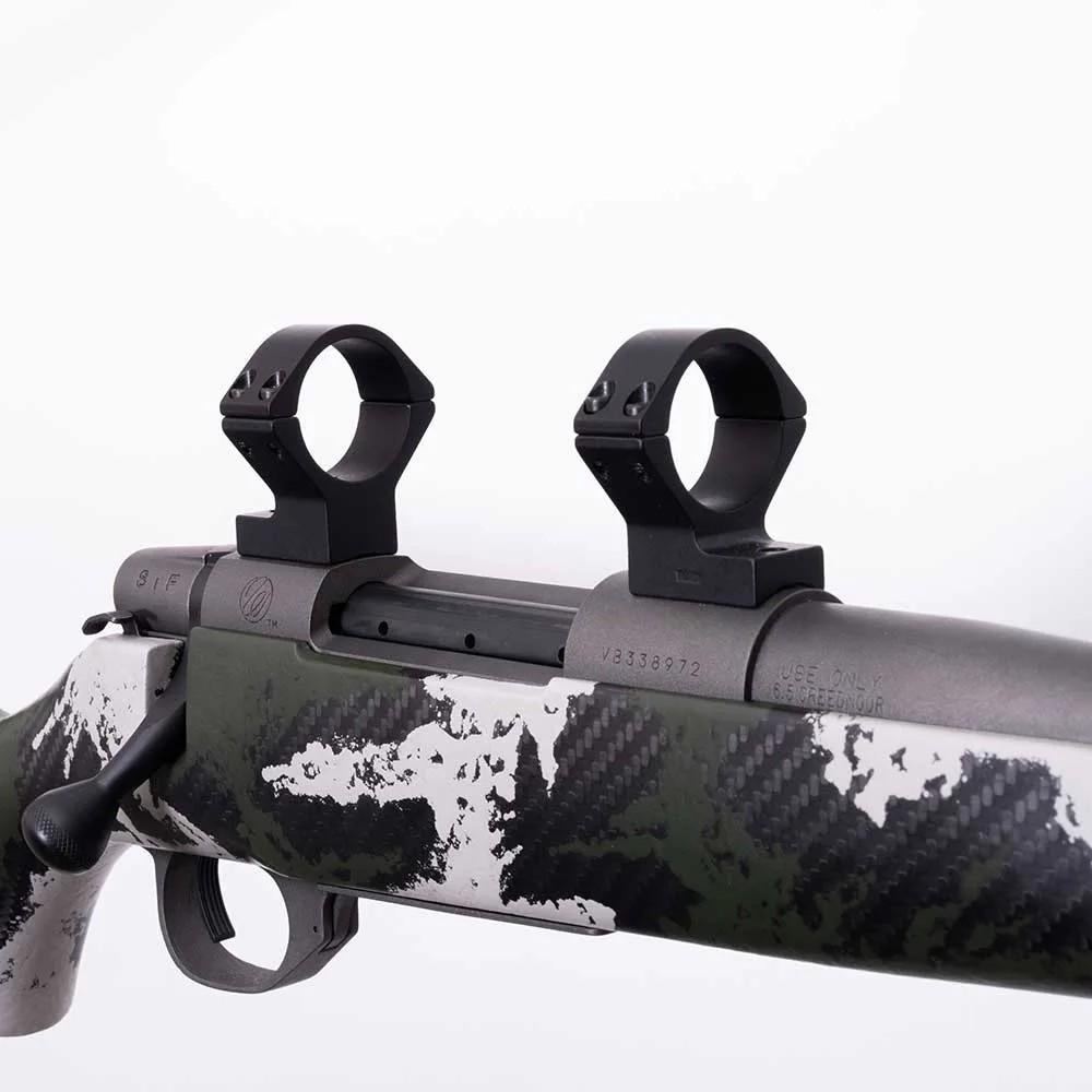 Weatherby Vanguard 2-Piece Lightweight Scope Mount Long & Short Action 30mm Medium Black