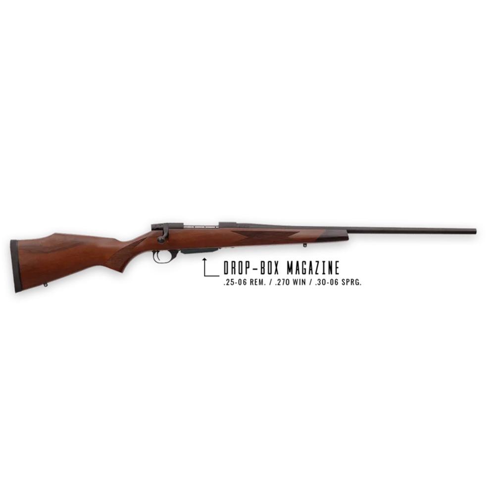 Weatherby Vanguard Sporter Rifle .25-06 Rem 5rd Magazine 24" Barrel Walnut Stock