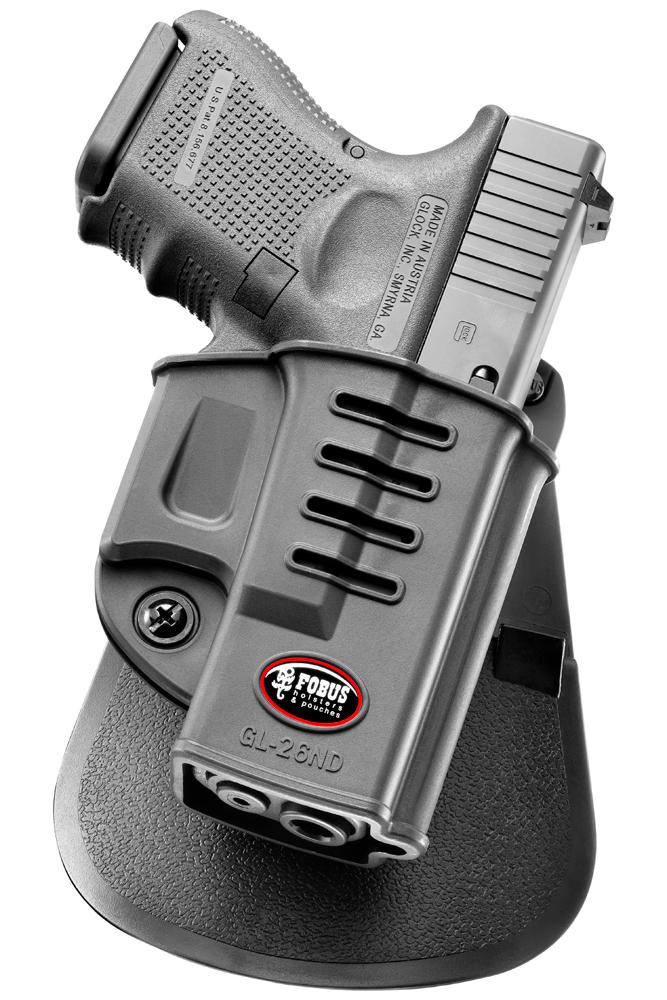 Fobus GL26NDLH Evolution Holster Left Hand Paddle for Glock 26/27/33