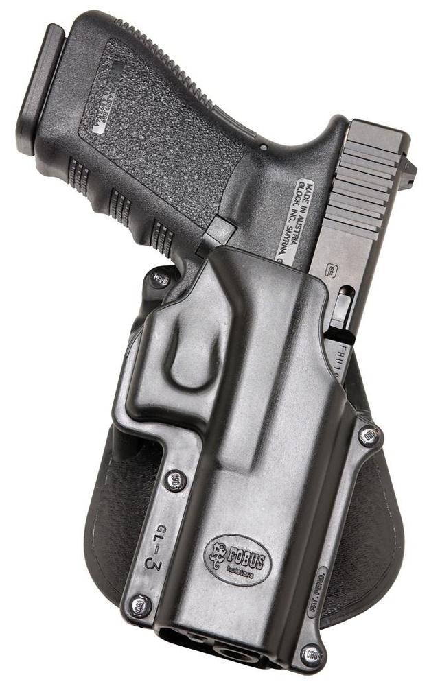 Fobus Standard Paddle Holster for Glock 20|Glock 21|Glock 37|Glock 38 Black Right Hand