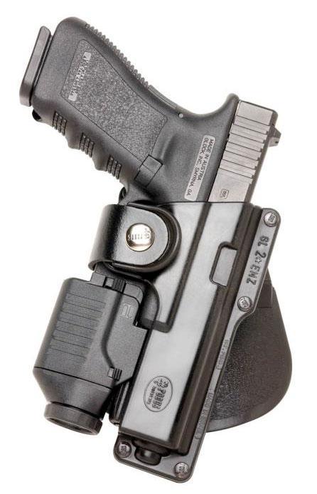 Fobus for Glock 17/22/31 Tactical Roto Paddle Holster w/ Laser Light