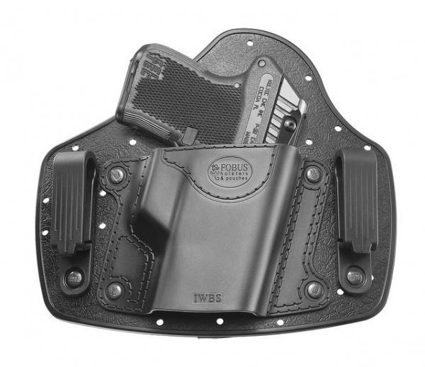 Fobus IWBS Universal IWB Holster Right Hand Matte Black Small Size