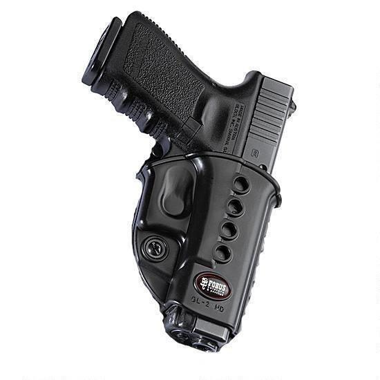 Fobus KT2GBH Evolution Holster Right Hand Black for S&W Shield/Walther PPS