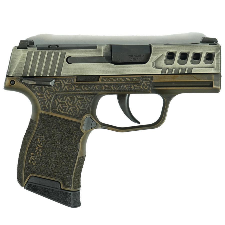 Sig Sauer 365-380-BSS-MS 380 Auto Pistol, 3.1" Barrel, 10rd, Night Sights