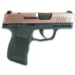 Sig P365-380-BSS-MS Nitron Pistol Rose Sparkle Slide