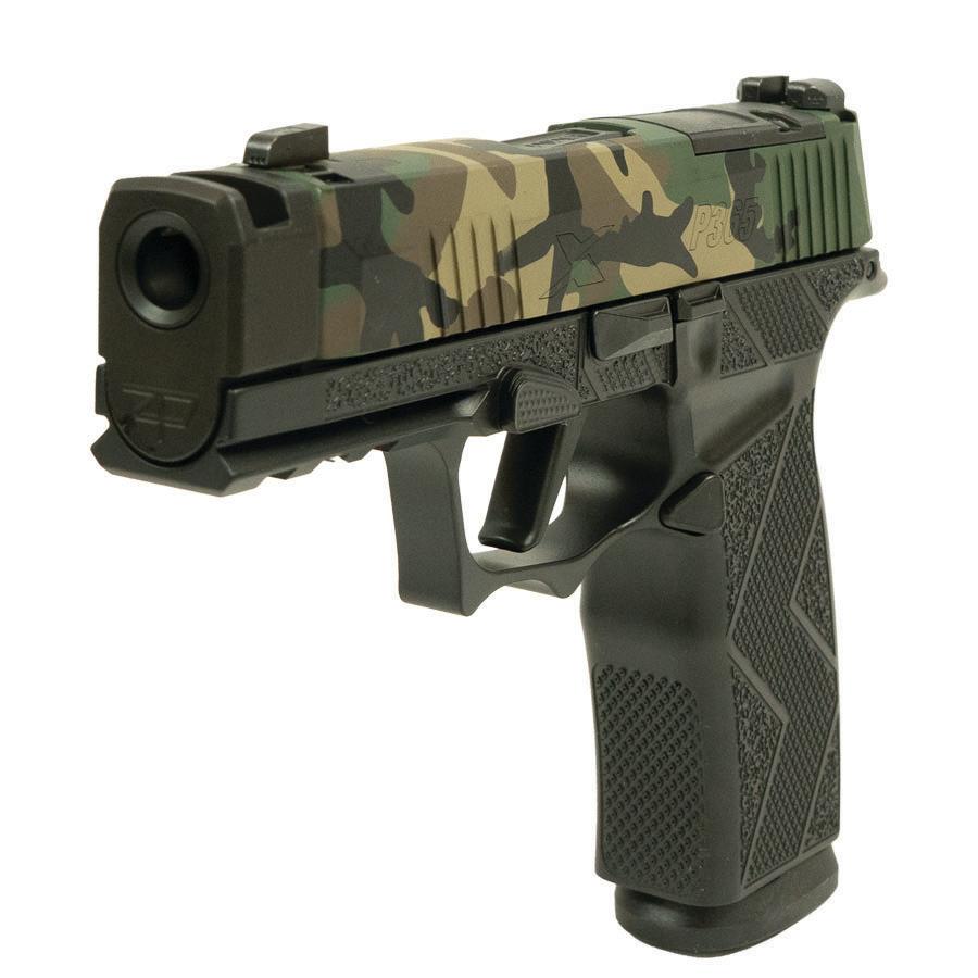 Sig Sauer P365X M81 Metal Comp Handgun 9mm Luger 17rd Magazine 3.5" Comp Barrel Metal Grip view 3