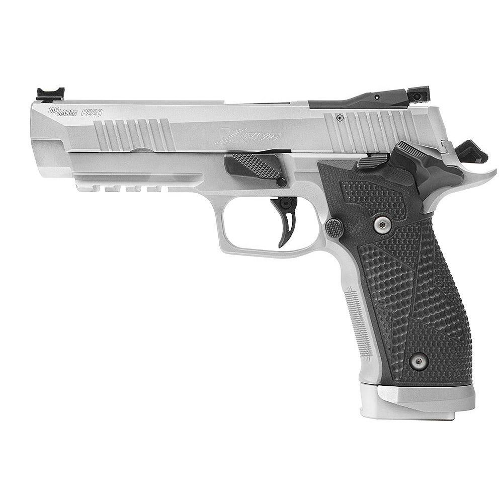 Sig Sauer P226 XFIVE Handgun 9mm Luger 10rd Magazines(3) 5" Barrel Optic Ready G10 Grip