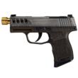 P3659mm3.1inStriker10rdDist Gr Slide & Br Grip Oct Stipp Gold Barrel