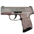 P365 9MM 3.1 BLK STRIKR XRAY3 OPTIC READY 2 MAGS-Roses Rose Gold
