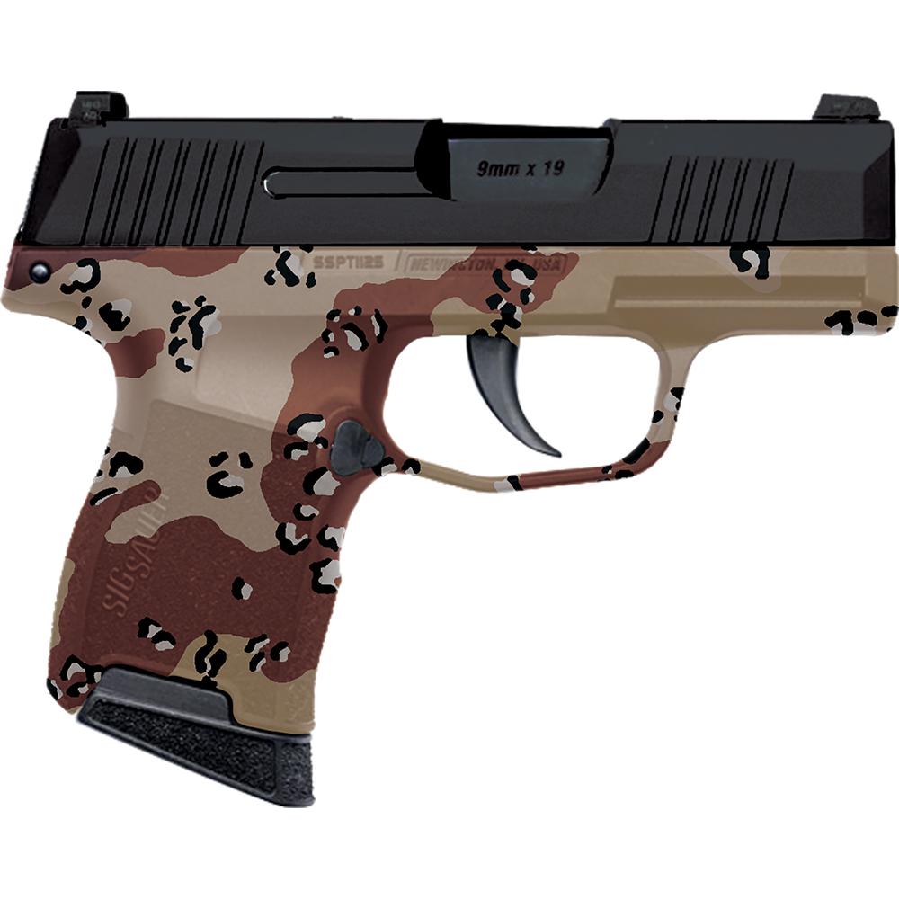 Sig Sauer 365-9-BXR3P-MS 9mm P365 10rd Chocolate Chip Hydro Dip Frame