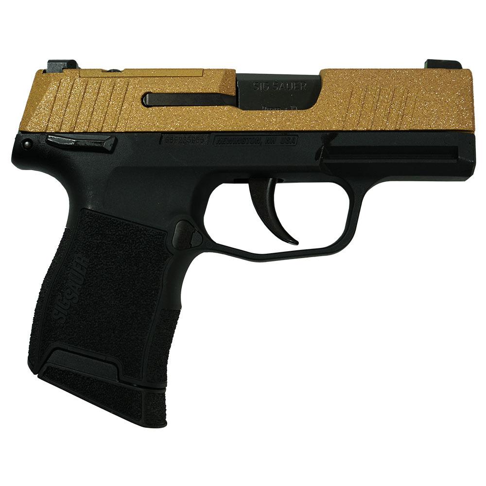 Sig Sauer Gold Glitter P365 Optic Ready Handgun 9mm Luger 10rd-img-0