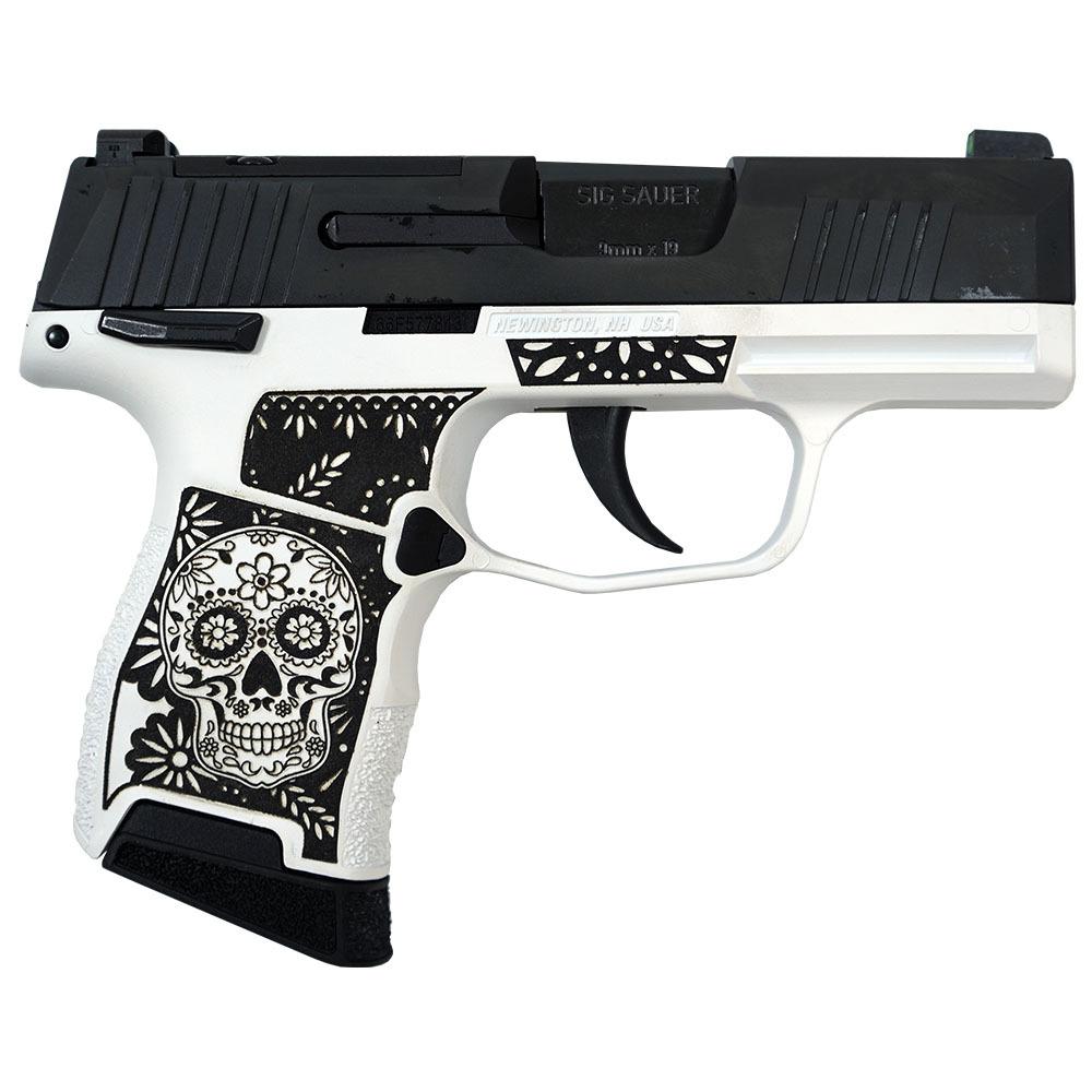 Sig Sauer 365-9-BXR3P-MS 9mm P365 Sugar Skull 3.1" Barrel 10rd 2 Mags