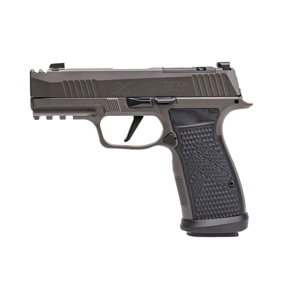 Sig Sauer P365 AXG Legion Handgun 9mm Luger 10rd Magazines (3) 3.1" Barrel Legion Grey Xray3 Night Sights