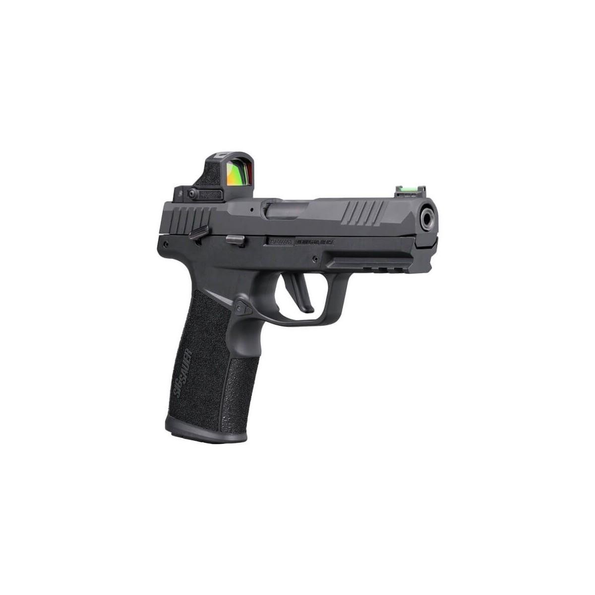 SIG P322 22LR 4IN NITRON BLK ADJ FIBER OPTIC SIGHTS (2)20RD ROMEO RS