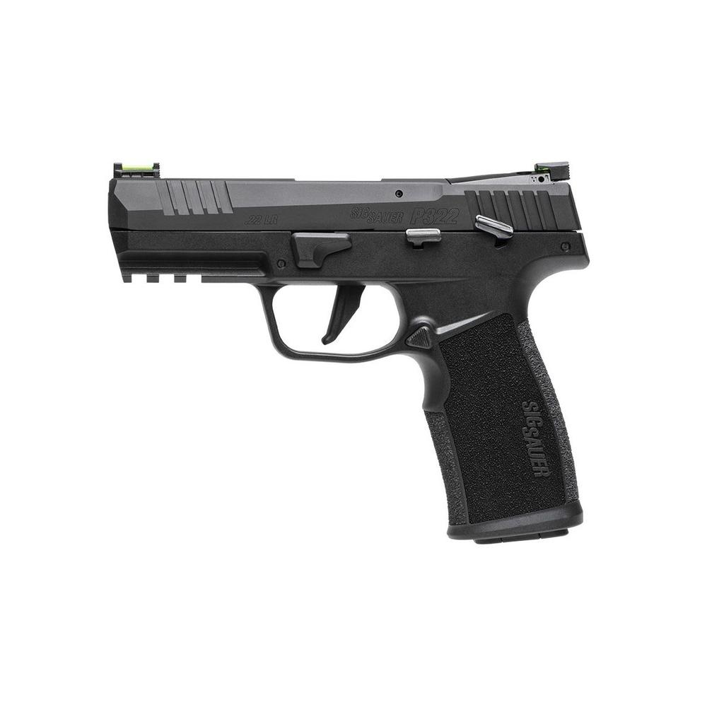 Sig Sauer P322 Handgun .22 LR 20rd(2) Magazines 4" Barrel Nitron Finish Adjustable Fiber Optic Sights & Romeo RS