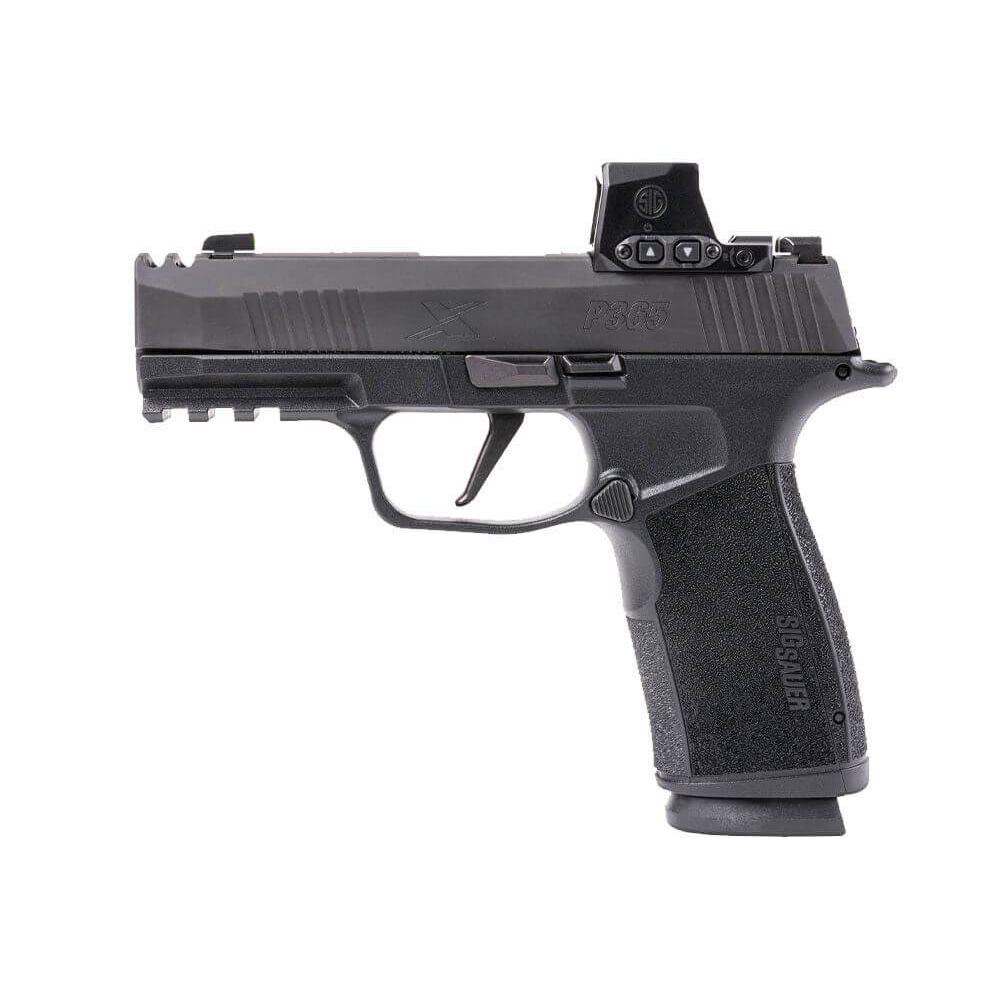 Sig Sauer P365 XMACRO Comp w/Romeo Compact Handgun 9mm Luger 17rd Magazines(2) 3.1" Barrel