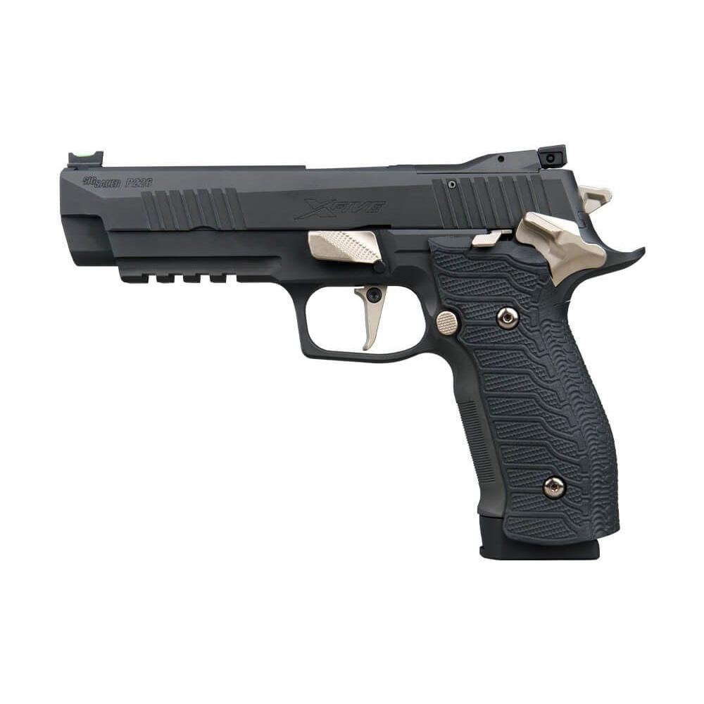 Sig Sauer P226 X-Five Nightmare Black Handgun 9mm Luger 10rd Magazines(3) 5" Barrel G10 Grips Sig Loc Pro