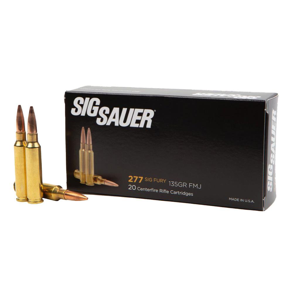 SIG Sauer Hybrid Rifle Ammunition 6.8 Hybrid 135 Gr FMJ 20/Ct