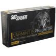 Sig Sauer Varmint & Predator Rifle Ammunition .223 Rem 40gr PT 3650 Fps 20/ct Sauer Varmint & Predator Rifle Ammunition .223 Rem 40gr PT 3650 Fps 20/ct Ammo