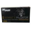 Sig Sauer Varmint   Predator Rifle Ammunition 22-250 Rem 55gr PT 20 ct