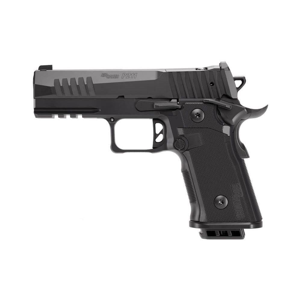 Sig Sauer P211-GT4 SAO Handgun 9mm Luger 10rd Magazines(3) 4.2" Barrel Black Night Sights Optic Ready