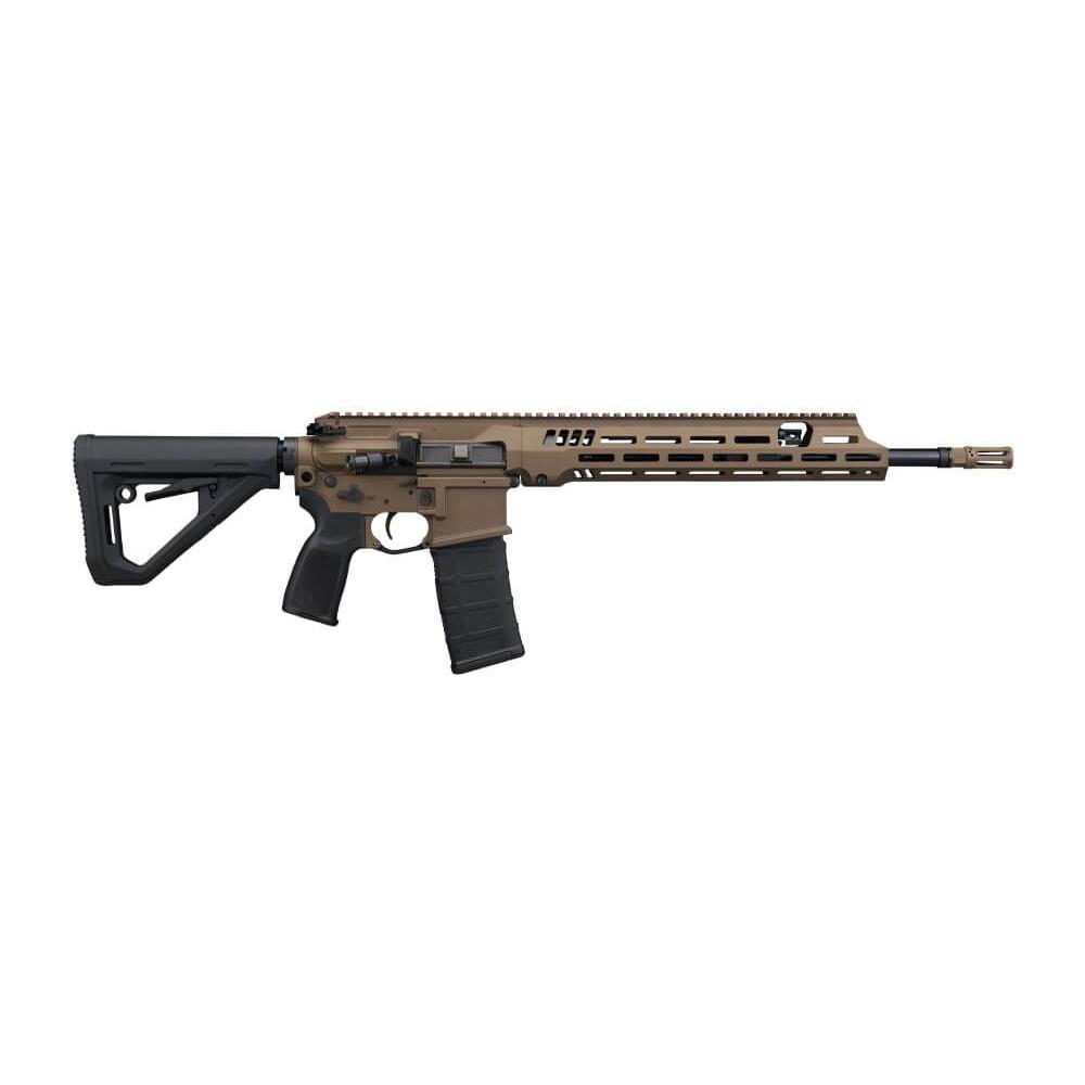 Sig Sauer 516 G3 Semi-Auto Rifle - 5.56 NATO, 16" Threaded Barrel, Bronze Cerakote