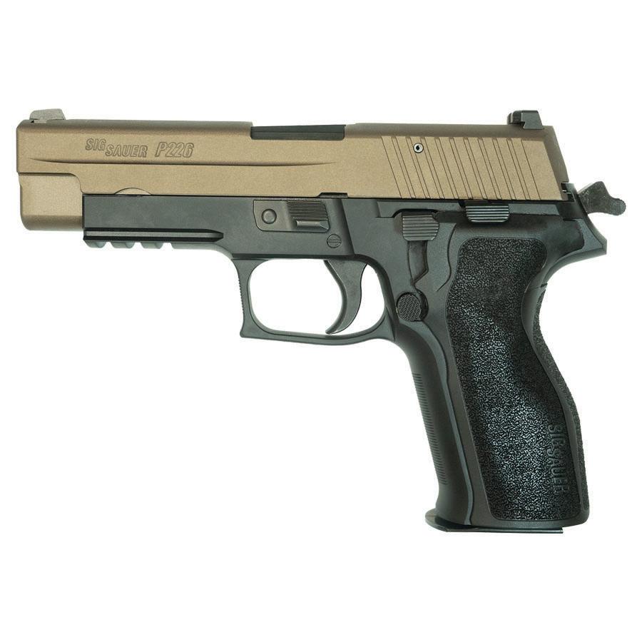 Sig Sauer Limited Edition Freedom P226 Handgun 9mm Luger 15rd Magazines 4.4" Barrel Bronze Engraved Slide Benefits…