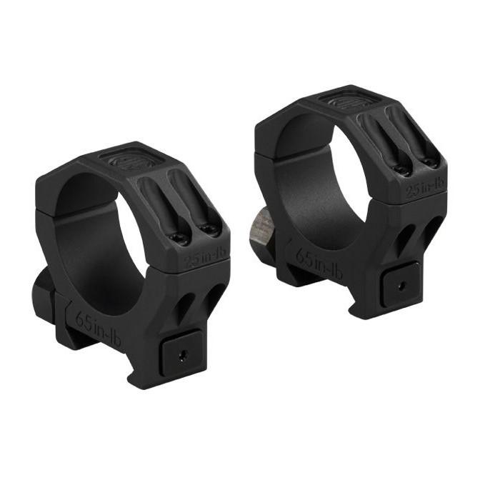 Sig Sauer SOA63001 Alpha 30mm Low Rings Aluminum 6061-T6 Black Set of 2 - Sig Sauer - 30MM for sale at TheGunDock