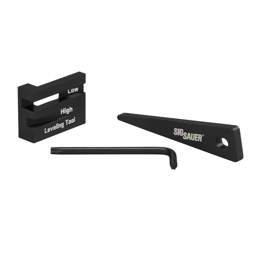 Sig Sauer Alpha6 Scope Ring Set 30mm Medium Profile 0.94" Al Matte Black