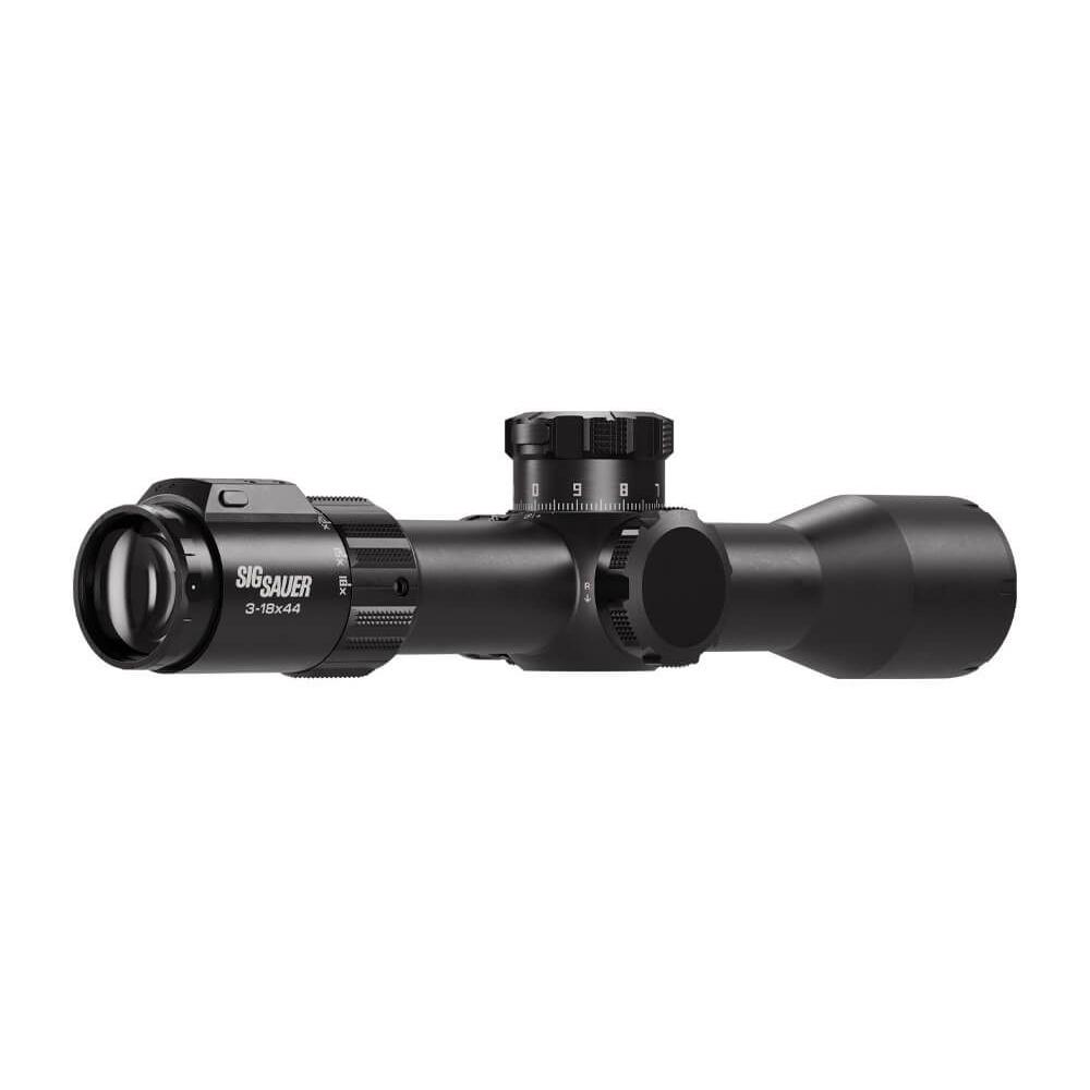 Sig Sauer Bravo6T-BDX Rifle Scope 3-18x44mm 35mm FFP MRAD Milling 2.0 Illum Black