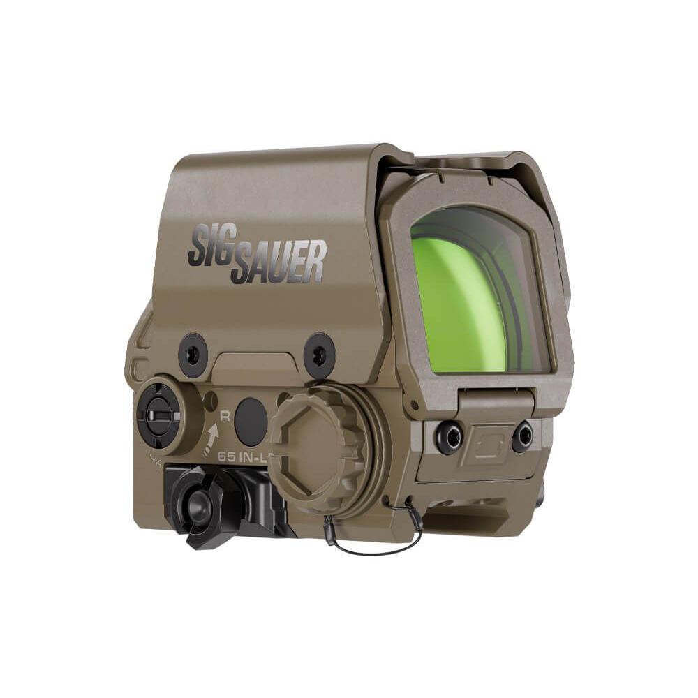 Sig Sauer ROMEO8T-AMR Red Dot Sight, 40mm, 2 MOA Quad Ballistic Circle Dot, Flat Dark Earth