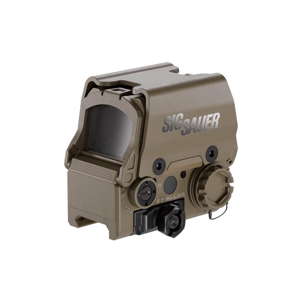 Sig Sauer ROMEO8T-AMR Red Dot Sight, 40mm, 2 MOA Quad Ballistic Circle Dot, Flat Dark Earth
