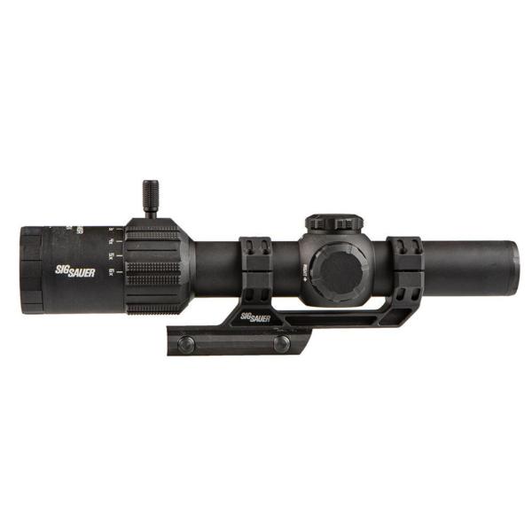 Sig Sauer Tactical Tango-MSR LPVO Rifle Scope 1-6x24 Illum MSR BDC6 incl/ Alpha MSR Mount Black