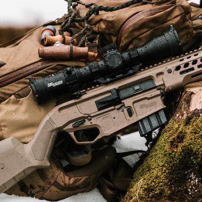 Sig Sauer Tango MSR 3-18x50 34mm FFP MRAD Black w MSR-Mount Centerfire Scope