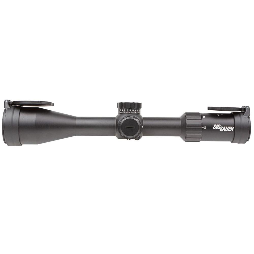 Sig Sauer Whiskey 4 Rifle Scope 5-20x50�30mm FFP MOA MIlling Hunter Illum Exp ZeroStop - Black