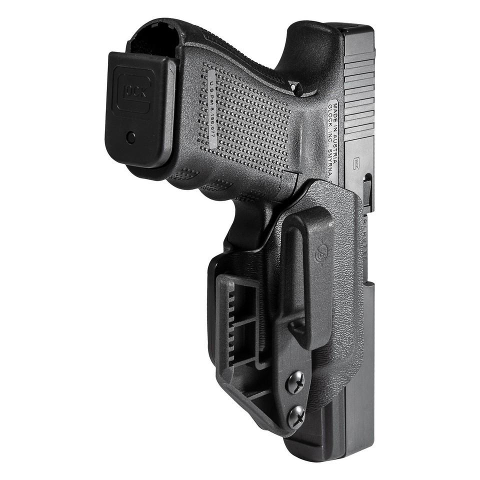 Mission First Tactical MFT Minimalist Appendix IWB Holster for Glock 17/19/22/23/26/27/33/45/47 Black Ambi